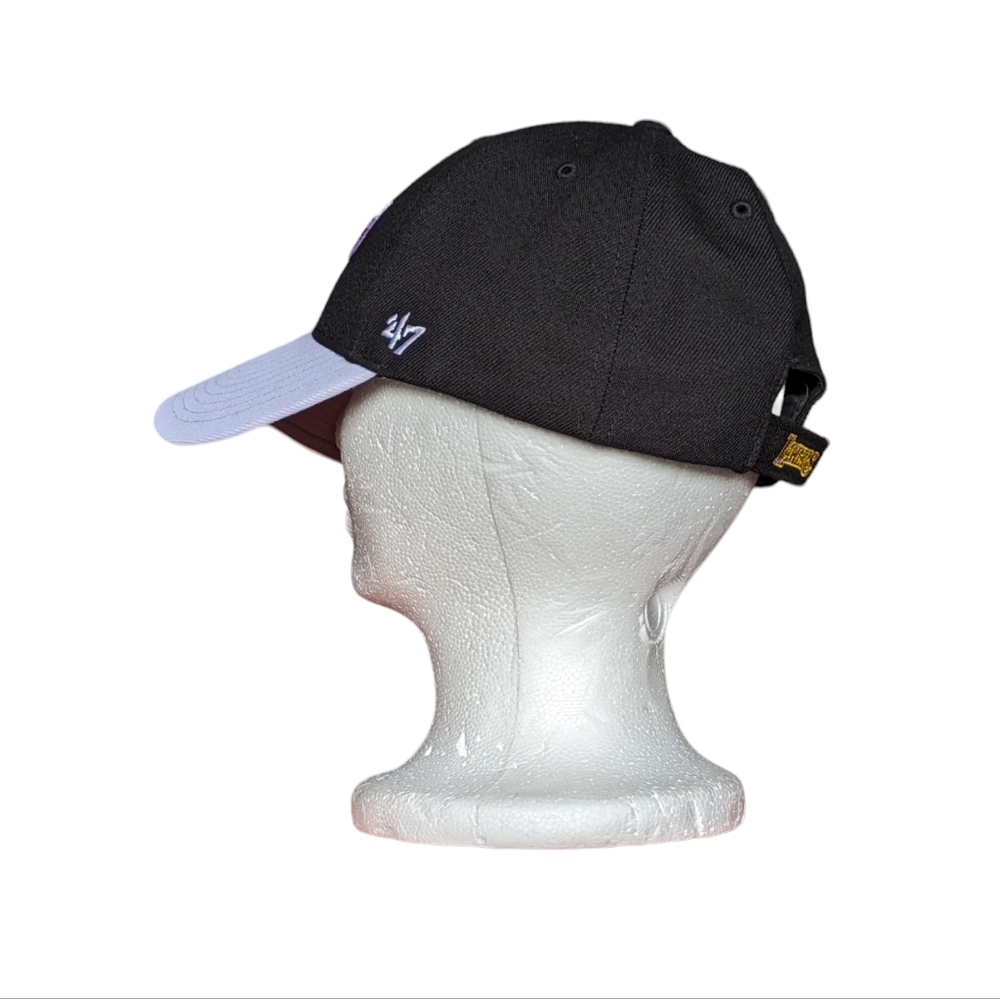 Los Angeles Lakers Basketball Vintage Embroidered Adjustable 47 Brand Hat Cap - Picture 6 of 15